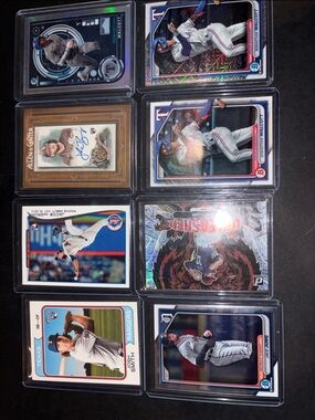 Topps Baseball Card Lot - Blue, White, Red, Black, Gold
